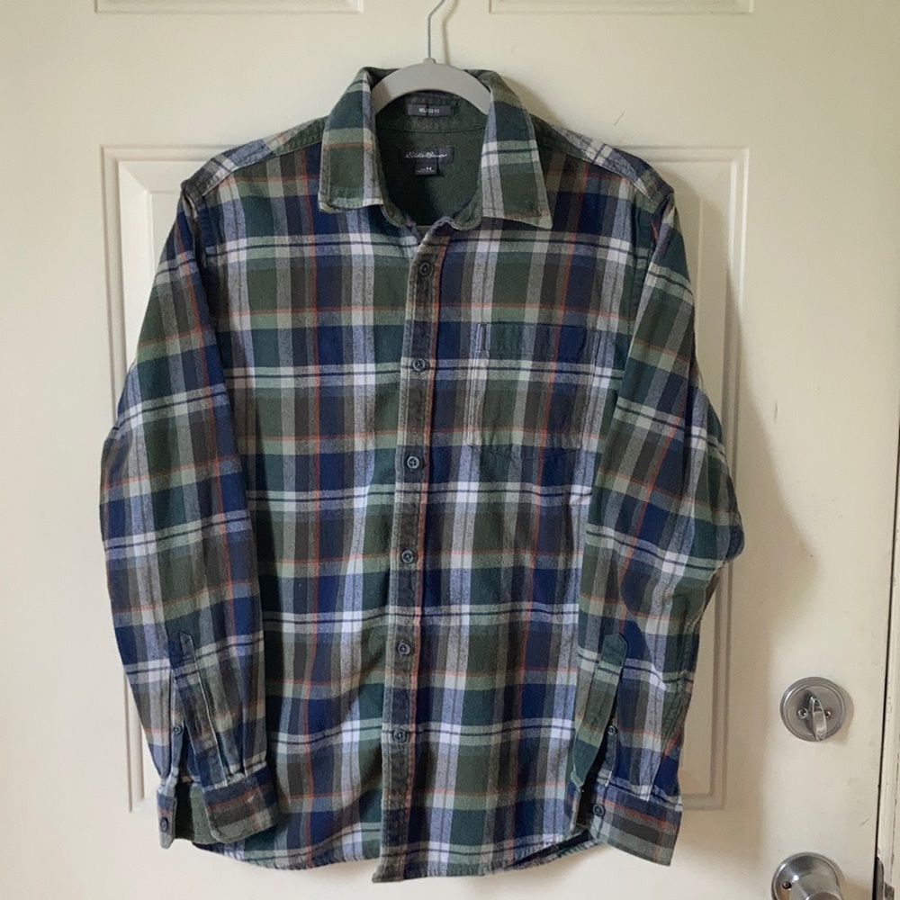 Men’s Relaxed Fit Eddie Bauer Flannel